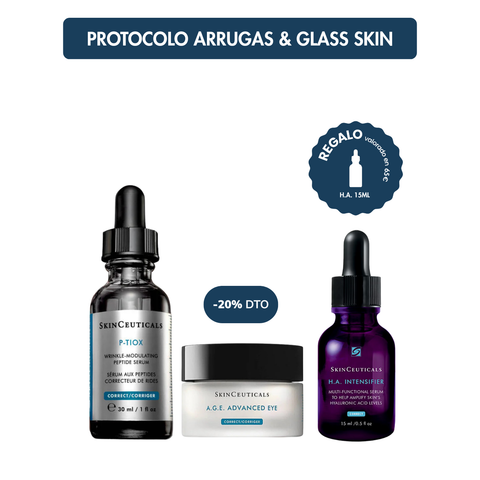 SKINCEUTICALS P-TIOX 30ml + A.G.E. ADVANCED  EYE 15ml + H.A. INTENSIFIER 15ml  (REGALO) (Copia)