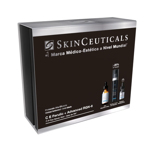 SKINCEUTICALS CE FERULIC 30ml + ADVANCED RGN-6 50ml + P-TIOX 15ml (REGALO)