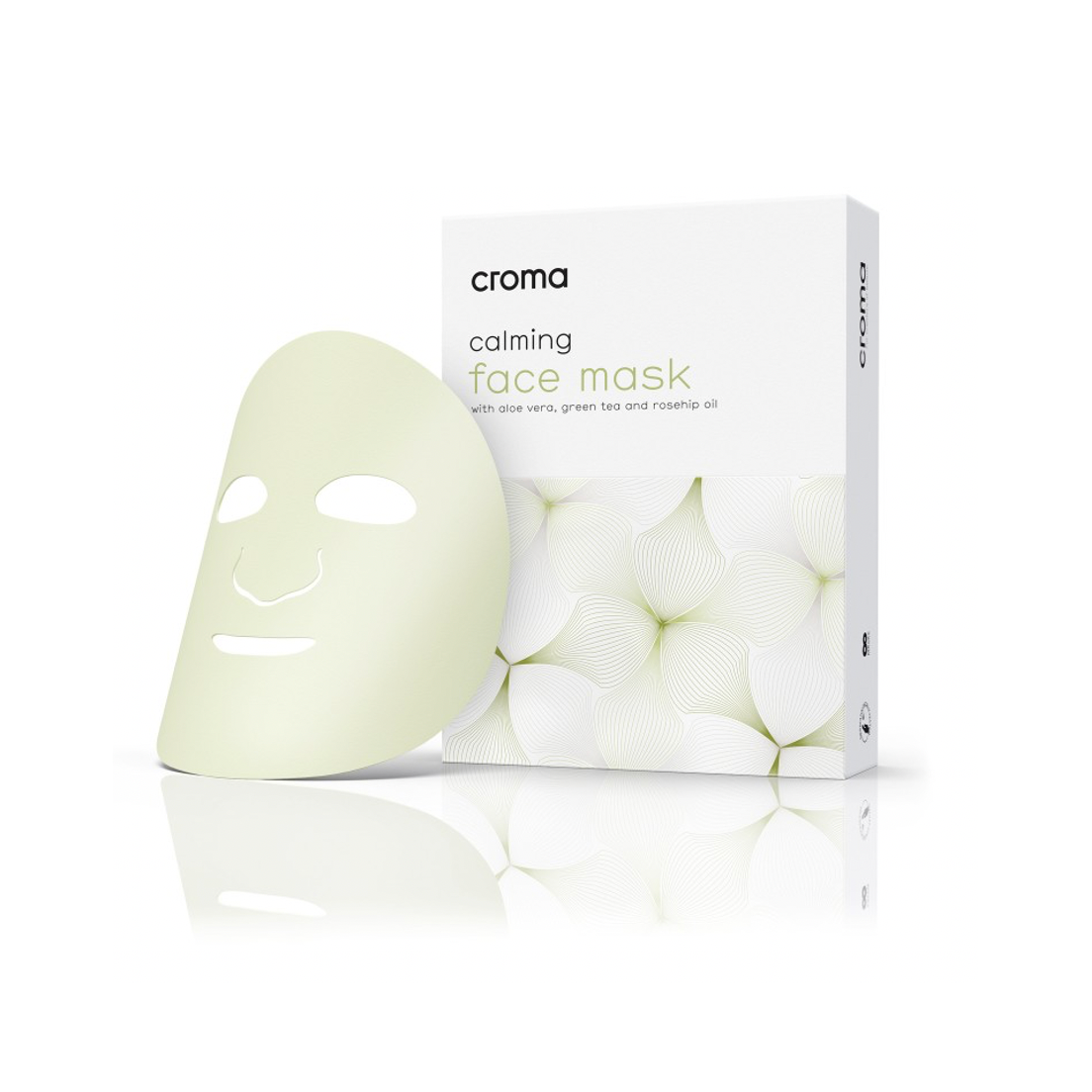 CROMA HYALURONIC CALMING FACE MASK (8u)