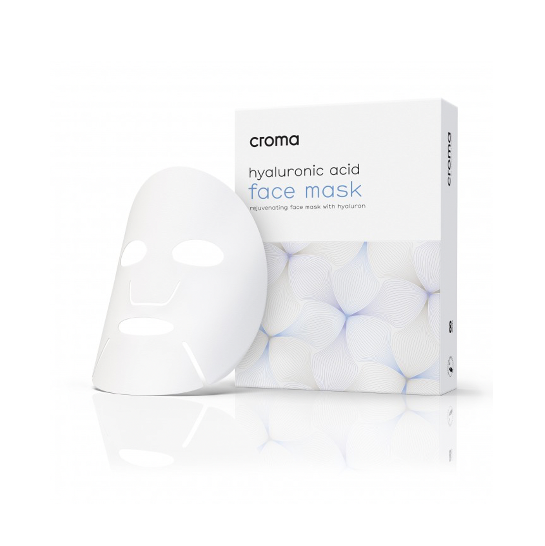 CROMA HYALURONIC ACID FACE MASK (8u)