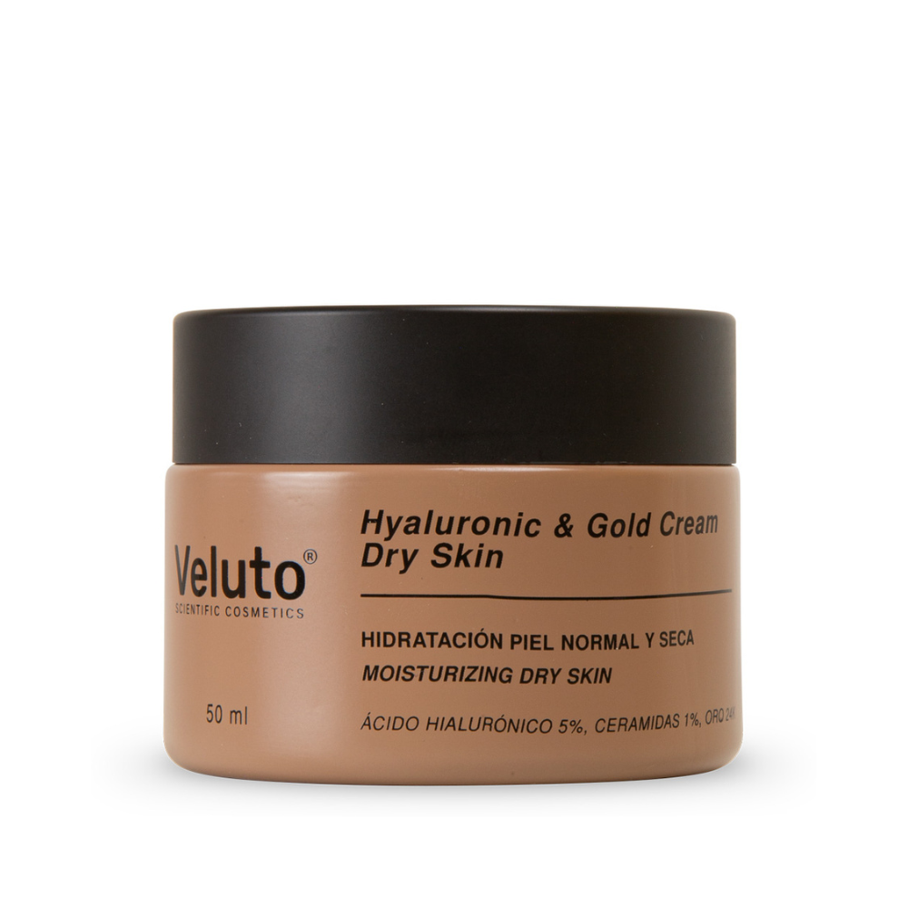 VELUTO HYALURONIC & GOLD CREAM DRY SKIN 50ml