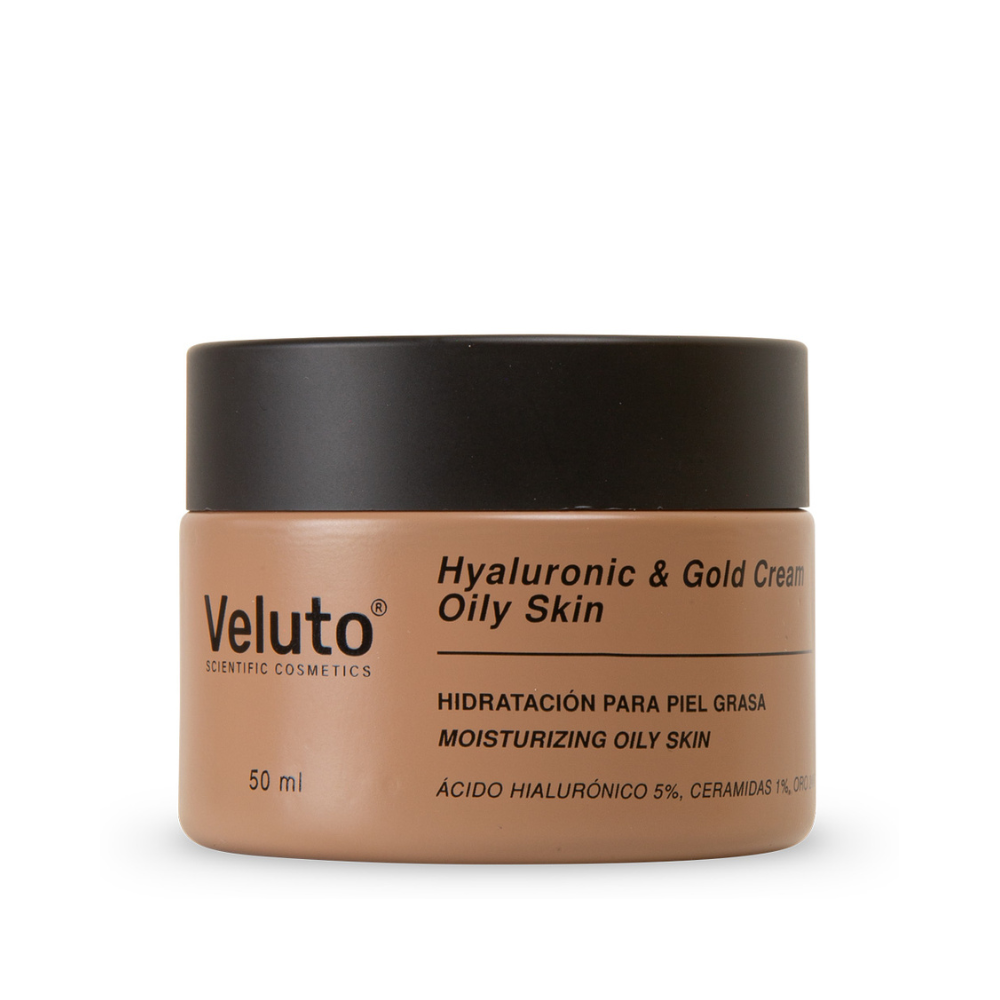 VELUTO HYALURONIC & GOLD CREAM OILY SKIN 50ml