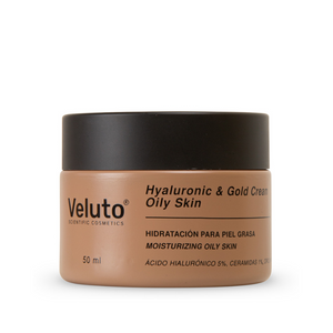VELUTO HYALURONIC & GOLD CREAM OILY SKIN 50ml