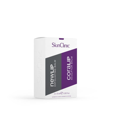 SKINCLINIC PACK CUIDADO LABIAL NEWLIP 15ml + CORALIP 15ml