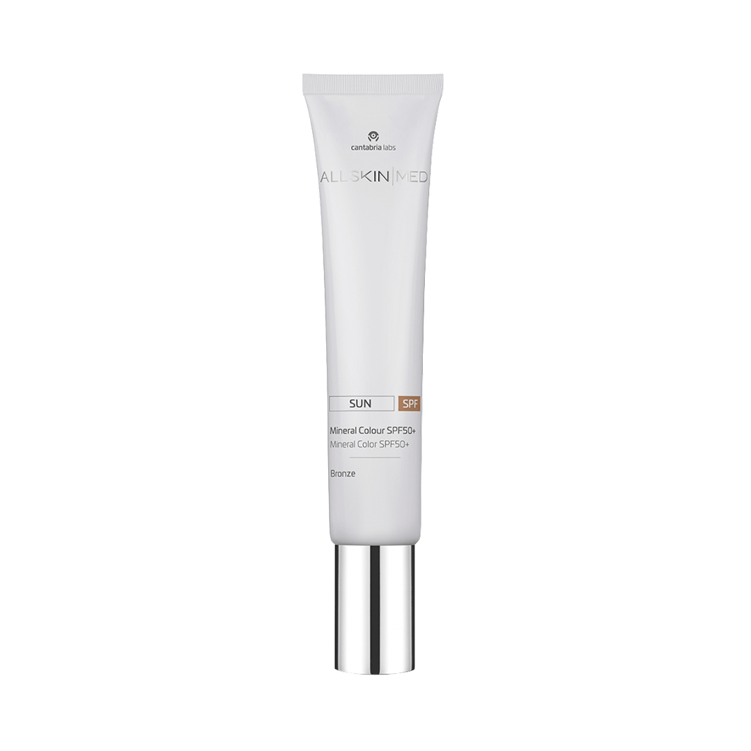 ALL SKIN MED PROTECTOR SOLAR MINERAL SPF50 CON COLOR (BRONZE) 50ml