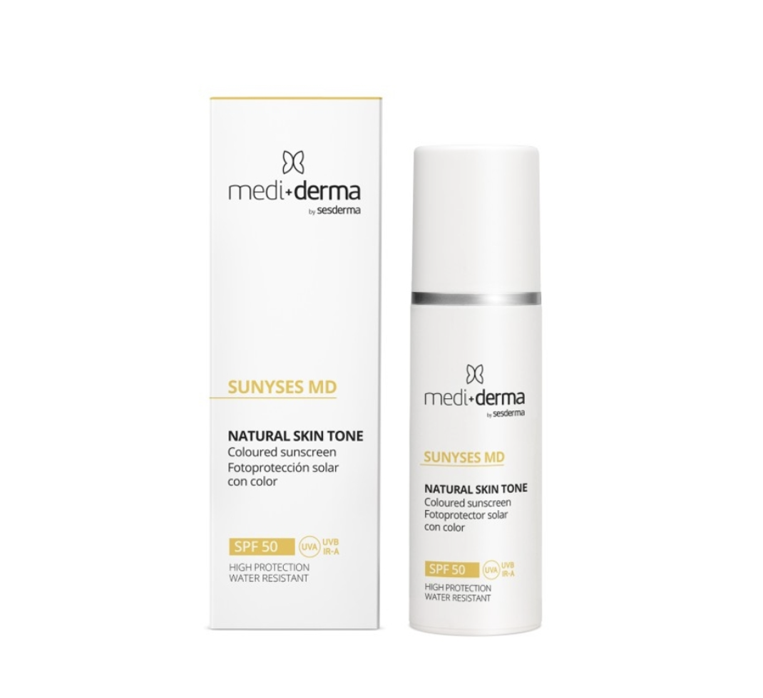 MEDIDERMA SUNYSES NATURAL SKIN TONE FOTOPROTECTOR CON COLOR SPF50 30ml